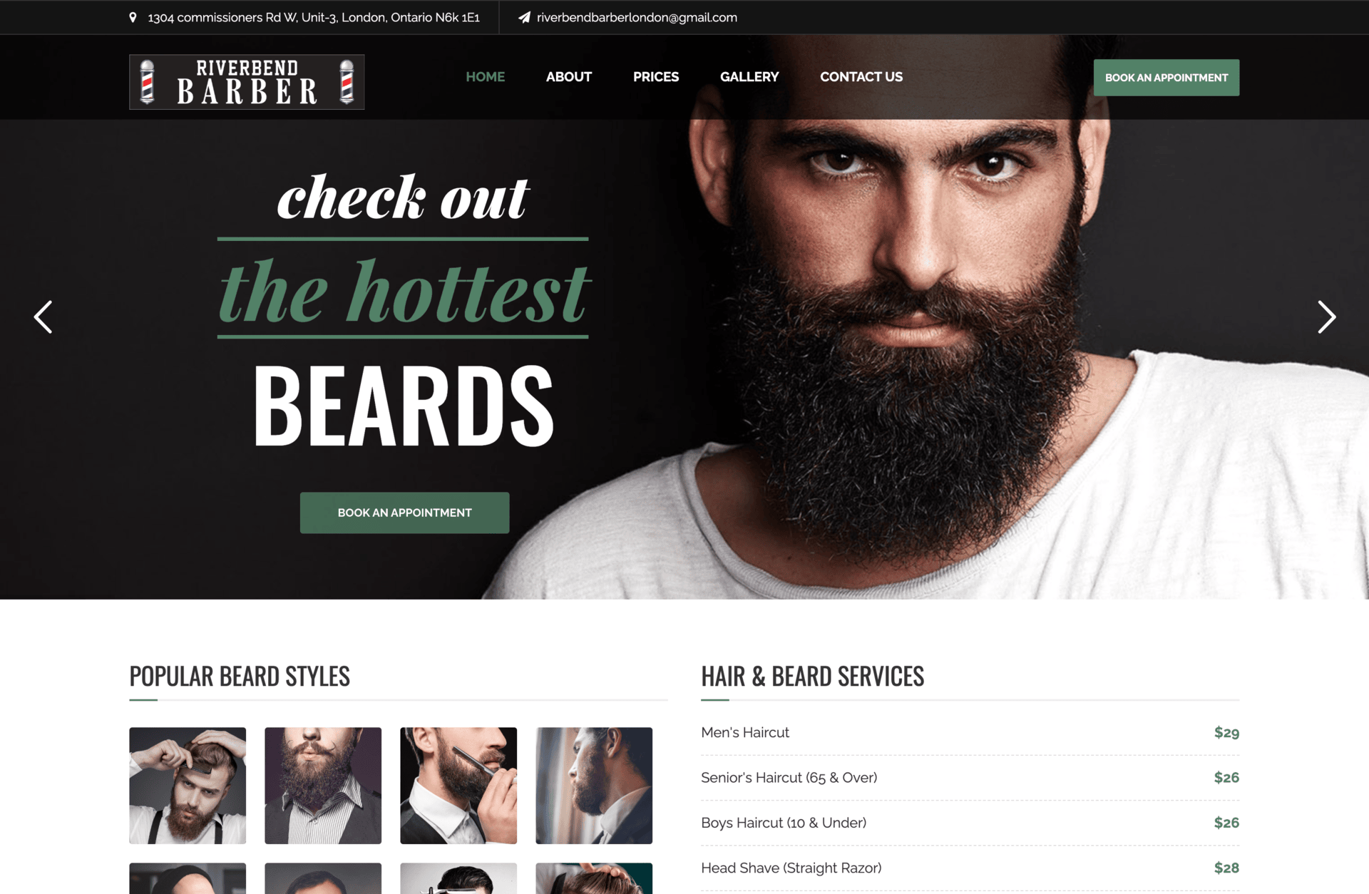 Riverbend Barber Project